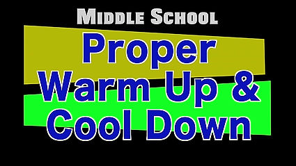 Effective and Ineffective Cool Down Warm Up N